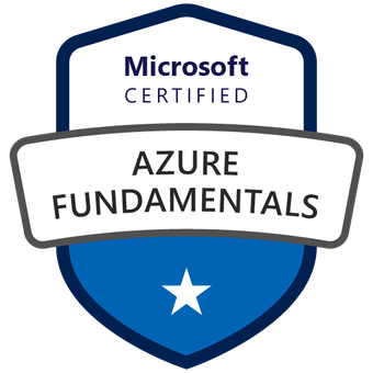 Microsoft Azure AZ-900 badge